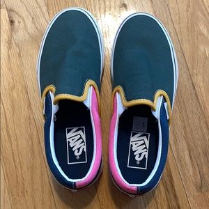 Varsity slip on vans